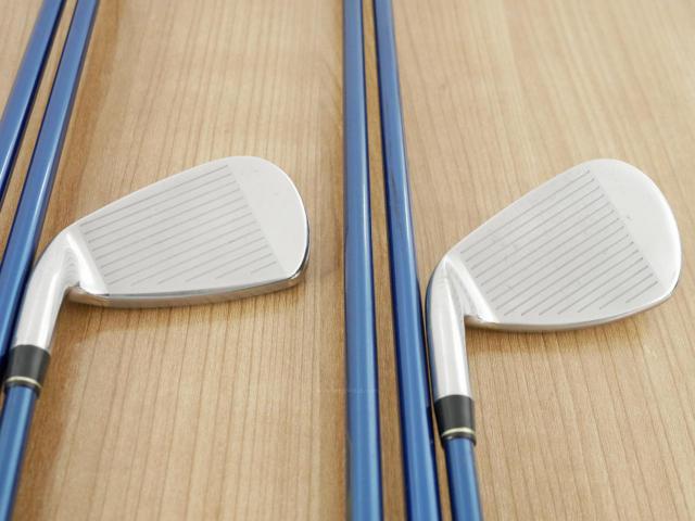 Iron set : Tsuruya : ชุดเหล็ก Tsuruya AXEL Dual Impact Z HM (หน้าเด้ง) มีเหล็ก 5-Pw,Aw,Sw (8 ชิ้น) ก้านกราไฟต์ Flex R