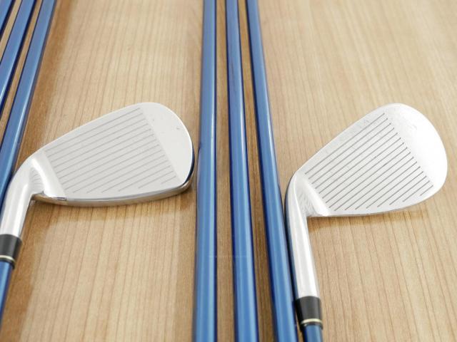 Iron set : Tsuruya : ชุดเหล็ก Tsuruya AXEL Dual Impact Z HM (หน้าเด้ง) มีเหล็ก 5-Pw,Aw,Sw (8 ชิ้น) ก้านกราไฟต์ Flex R