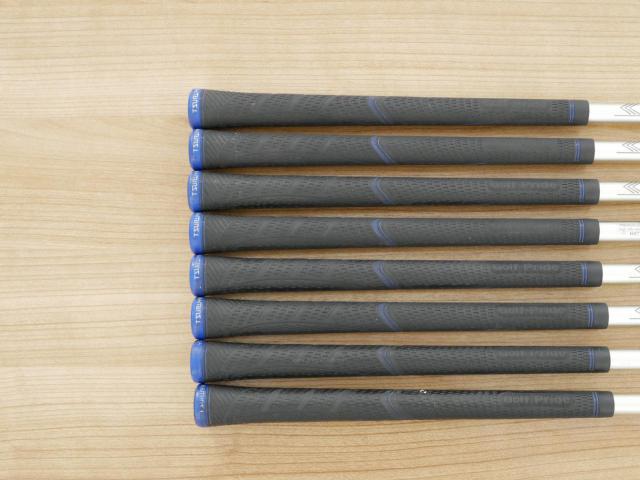 Iron set : Tsuruya : ชุดเหล็ก Tsuruya AXEL Dual Impact Z HM (หน้าเด้ง) มีเหล็ก 5-Pw,Aw,Sw (8 ชิ้น) ก้านกราไฟต์ Flex R