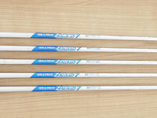 Iron set : Titleist : ชุดเหล็ก Titleist T400 (ตีง่ายที่สุด ไกลที่สุด ออกปี 2020) มีเหล็ก 6-Pw (5 ชิ้น) ก้านเหล็ก NS Pro Zelos 7 Flex S