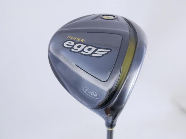 Driver : PRGR : ไดรเวอร์ PRGR Super EGG (ปี 2019 หน้าเด้งเกินกฏ COR 0.86) Loft 10.5 ก้าน M-37 Flex R
