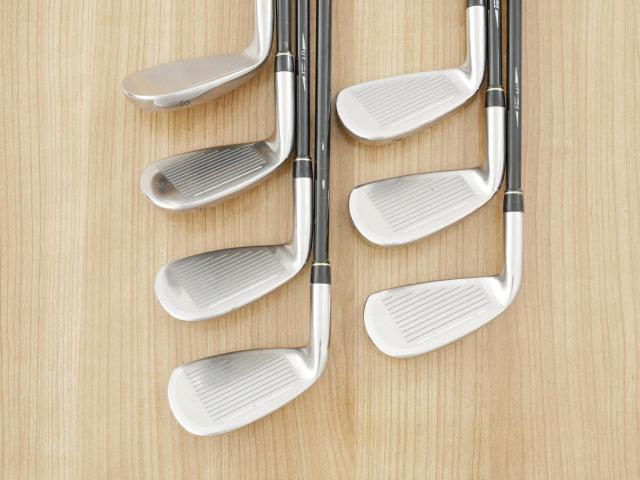 Iron set : Mizuno : ชุดเหล็ก Mizuno Intage Titanium (รุ่นท๊อป ใบใหญ่ ตีไกลมาก) มีเหล็ก 5-Pw,Sw (7 ชิ้น) ก้านกราไฟต์ Tour AD AD-75 Flex R