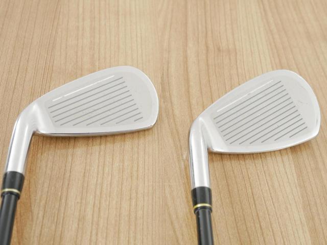 Iron set : Mizuno : ชุดเหล็ก Mizuno Intage Titanium (รุ่นท๊อป ใบใหญ่ ตีไกลมาก) มีเหล็ก 5-Pw,Sw (7 ชิ้น) ก้านกราไฟต์ Tour AD AD-75 Flex R