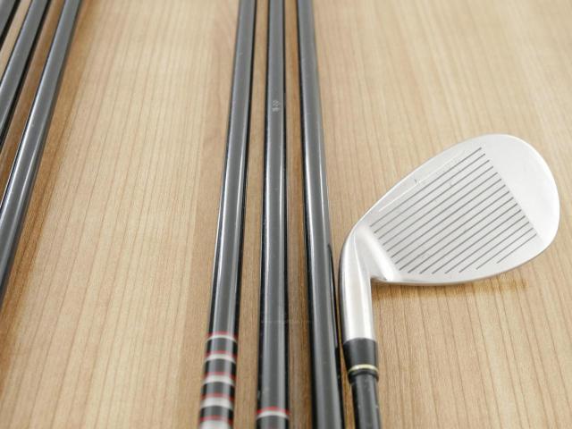Iron set : Mizuno : ชุดเหล็ก Mizuno Intage Titanium (รุ่นท๊อป ใบใหญ่ ตีไกลมาก) มีเหล็ก 5-Pw,Sw (7 ชิ้น) ก้านกราไฟต์ Tour AD AD-75 Flex R
