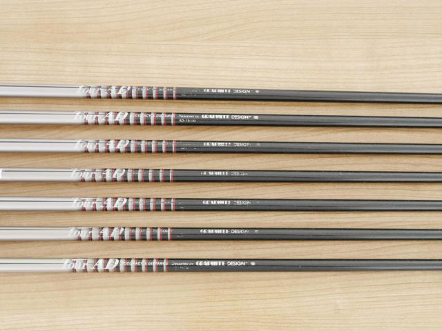 Iron set : Mizuno : ชุดเหล็ก Mizuno Intage Titanium (รุ่นท๊อป ใบใหญ่ ตีไกลมาก) มีเหล็ก 5-Pw,Sw (7 ชิ้น) ก้านกราไฟต์ Tour AD AD-75 Flex R