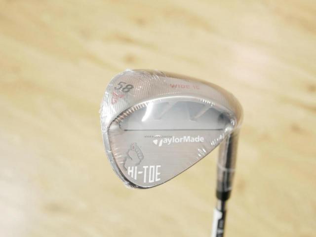Wedge : Taylormade : **ของใหม่ ยังไม่แกะพลาสติก** Wedge Taylormade Hi-Toe Loft 58 ก้านเหล็ก Dynamic Gold S200