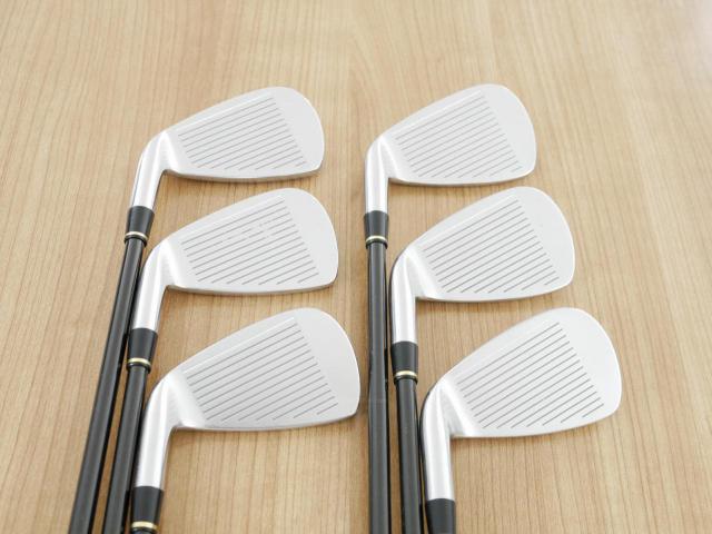 Iron set : Katana : ชุดเหล็ก Katana Sniper V (หน้าเด้ง ใบใหญ่ ตีง่าย) มีเหล็ก 5-Pw (6 ชิ้น) ก้านกราไฟต์ Flex SR