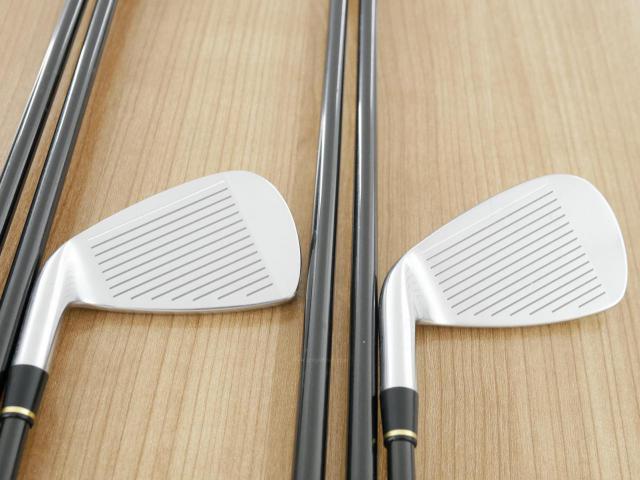Iron set : Katana : ชุดเหล็ก Katana Sniper V (หน้าเด้ง ใบใหญ่ ตีง่าย) มีเหล็ก 5-Pw (6 ชิ้น) ก้านกราไฟต์ Flex SR