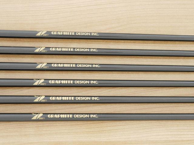 Iron set : Katana : ชุดเหล็ก Katana Sniper V (หน้าเด้ง ใบใหญ่ ตีง่าย) มีเหล็ก 5-Pw (6 ชิ้น) ก้านกราไฟต์ Flex SR