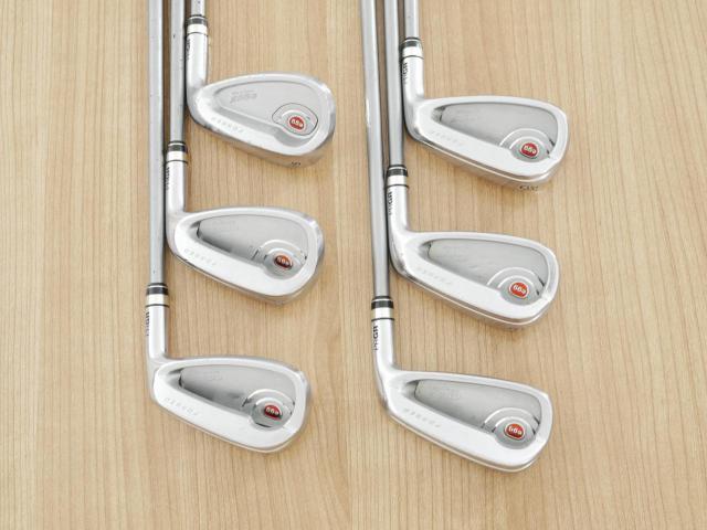 Iron set : PRGR : ชุดเหล็กกระเทย PRGR Egg PF Forged (รุ่นปี 2019 ตีง่ายและไกลมากๆ โกงสุดๆ) มีเหล็ก 7-Pw,Aw,As (6 ชิ้น) ก้านกราไฟต์ M-37 Flex R