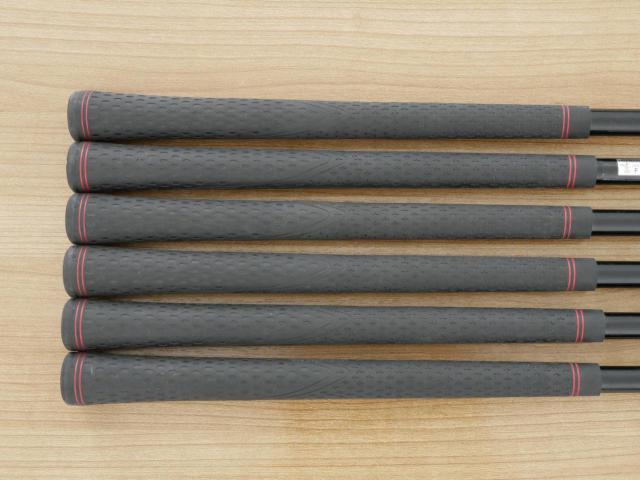 Iron set : PRGR : ชุดเหล็กกระเทย PRGR Egg PF Forged (รุ่นปี 2019 ตีง่ายและไกลมากๆ โกงสุดๆ) มีเหล็ก 7-Pw,Aw,As (6 ชิ้น) ก้านกราไฟต์ M-37 Flex R