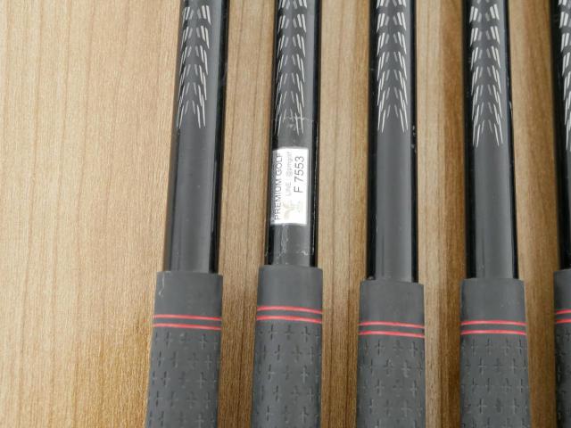 Iron set : PRGR : ชุดเหล็กกระเทย PRGR Egg PF Forged (รุ่นปี 2019 ตีง่ายและไกลมากๆ โกงสุดๆ) มีเหล็ก 7-Pw,Aw,As (6 ชิ้น) ก้านกราไฟต์ M-37 Flex R
