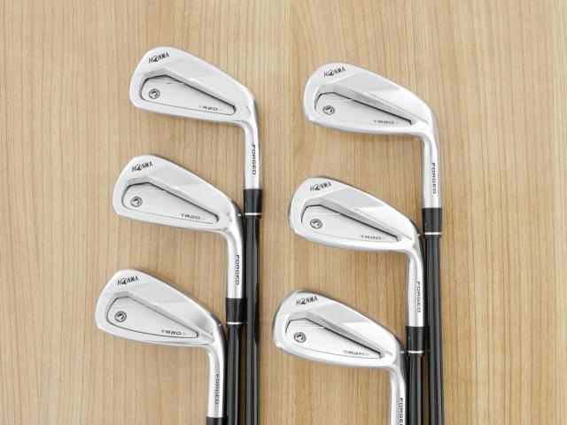 Iron set : Honma : ชุดเหล็ก Honma Tour World TR20P (ออกปี 2020) มีเหล็ก 6-11 (6 ชิ้น) ก้านกราไฟต์ Honma Vizard TR20-65 Flex S