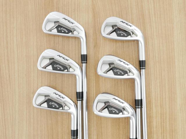 Iron set : Callaway : ชุดเหล็ก Callaway APEX Forged (รุ่นปี 2022) มีเหล็ก 5-Pw (6 ชิ้น) ก้านเหล็ก NS Pro Modus 105 Flex S