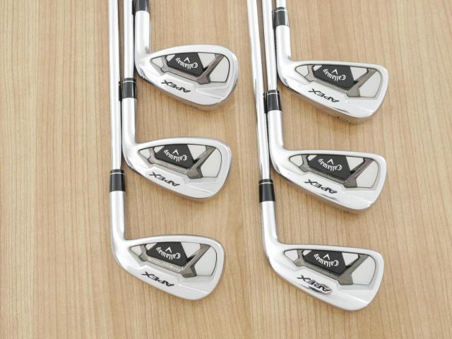 Iron set : Callaway : ชุดเหล็ก Callaway APEX Forged (รุ่นปี 2022) มีเหล็ก 5-Pw (6 ชิ้น) ก้านเหล็ก NS Pro Modus 105 Flex S