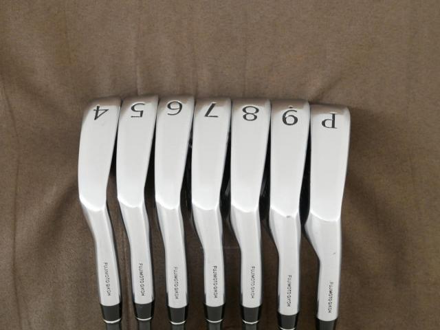 Iron set : Other Brand : ชุดเหล็ก Fujimoto FG Believer Forged (นุ่ม แน่นมากๆๆ หายาก High End สุดๆ) มีเหล็ก 4-Pw (7 ชิ้น) ก้านกราไฟต์ Mitsubishi OTI 100 Flex X