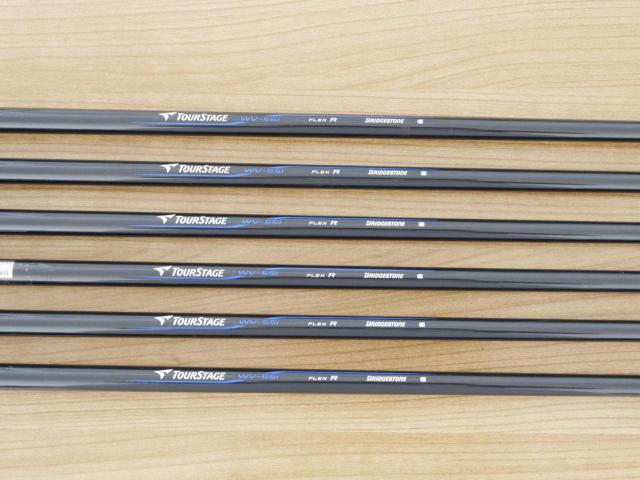 Iron set : Tourstage : ชุดเหล็ก Tourstage VIQ มีเหล็ก 5-Pw (6 ชิ้น) ก้านกราไฟต์ FLex R
