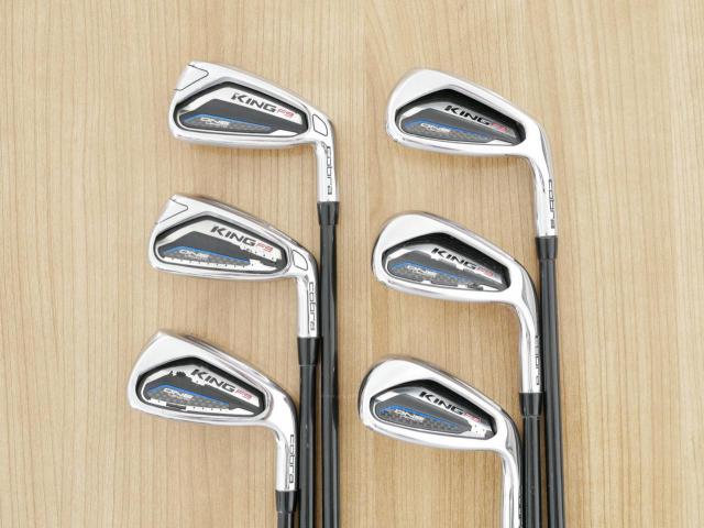 Iron set : Other Brand : ชุดเหล็ก Cobra King F9 มีเหล็ก 6-Pw,Aw (6 ชิ้น) ก้านกราไฟต์ Fujikura ATMOS 6 Flex R