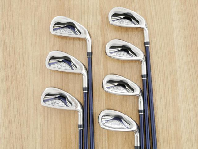 Iron set : Daiwa : **มีตำหนิ** ชุดเหล็ก Daiwa GIII (รุ่นท๊อปสุด หน้าเด้งสุดๆ ใบใหญ่ ตีไกล) มีเหล็ก 5-Pw,Aw (7 ชิ้น) ก้านกราไฟต์ Flex SR
