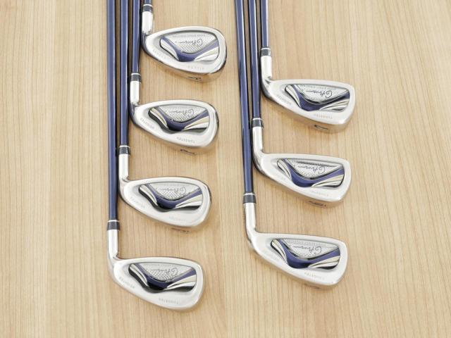 Iron set : Daiwa : **มีตำหนิ** ชุดเหล็ก Daiwa GIII (รุ่นท๊อปสุด หน้าเด้งสุดๆ ใบใหญ่ ตีไกล) มีเหล็ก 5-Pw,Aw (7 ชิ้น) ก้านกราไฟต์ Flex SR