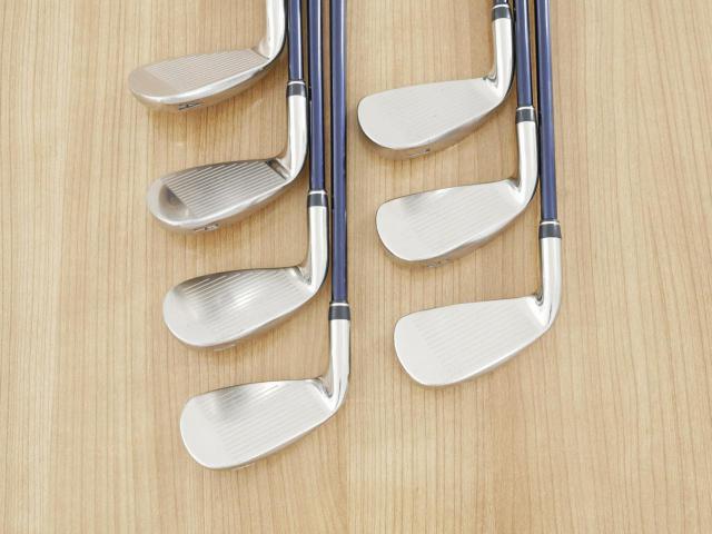 Iron set : Daiwa : **มีตำหนิ** ชุดเหล็ก Daiwa GIII (รุ่นท๊อปสุด หน้าเด้งสุดๆ ใบใหญ่ ตีไกล) มีเหล็ก 5-Pw,Aw (7 ชิ้น) ก้านกราไฟต์ Flex SR