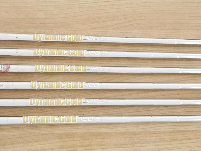 Iron set : Taylormade : ชุดเหล็ก Taylormade P7MC Forged (ซีรี่ย์ท้อปสุด ออกปี 2021) มีเหล็ก 5-Pw (6 ชิ้น) ก้านเหล็ก Dynamic Gold 120 VSS S200