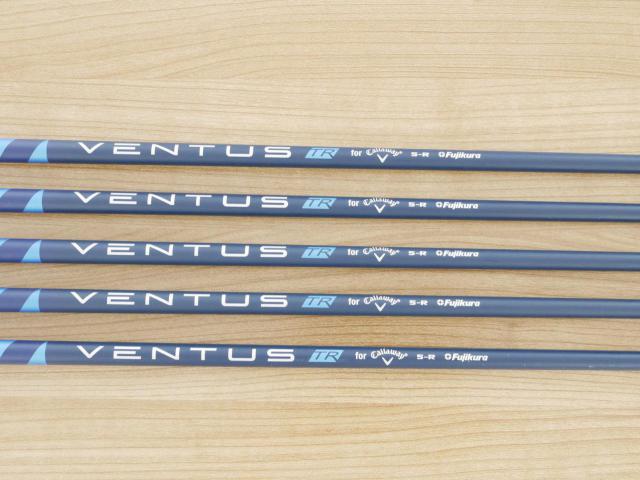 Iron set : Callaway : ชุดเหล็ก Callaway Paradym (รุ่นปี 2023 Japan Spec.) มีเหล็ก 6-Pw (5 ชิ้น) ก้านกราไฟต์ Fujikura VENTUS TR 5 Flex R