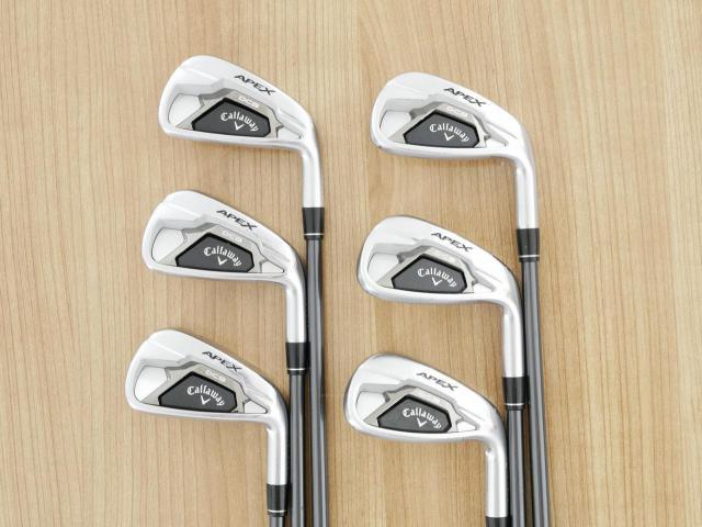 Iron set : Callaway : ชุดเหล็ก Callaway APEX DCB Forged (ปี 2022) มีเหล็ก 5-Pw (6 ชิ้น) ก้านกราไฟต์ Mitsubishi Diamana 55 Flex R