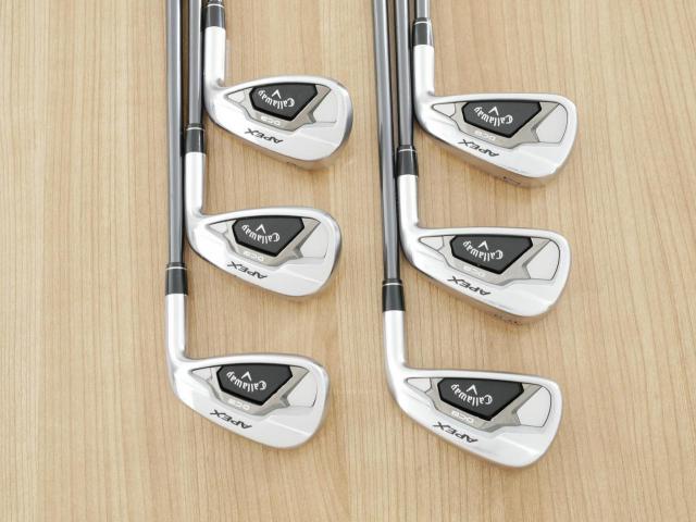 Iron set : Callaway : ชุดเหล็ก Callaway APEX DCB Forged (ปี 2022) มีเหล็ก 5-Pw (6 ชิ้น) ก้านกราไฟต์ Mitsubishi Diamana 55 Flex R
