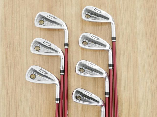 Iron set : Katana : ชุดเหล็ก Katana Voltio NINJA Silver (ปี 2018 หน้าเด้ง ตีไกล) มีเหล็ก 6-Pw,Aw,Sw (7 ชิ้น) ก้านกราไฟต์ Fujikura Speeder 561 Flex R