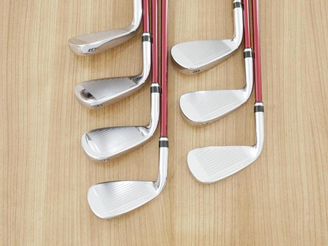 Iron set : Katana : ชุดเหล็ก Katana Voltio NINJA Silver (ปี 2018 หน้าเด้ง ตีไกล) มีเหล็ก 6-Pw,Aw,Sw (7 ชิ้น) ก้านกราไฟต์ Fujikura Speeder 561 Flex R