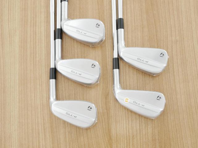 Iron set : Taylormade : **ของใหม่ ยังไม่แกะพลาสติก** ชุดเหล็ก Taylormade P770 Forged (รุ่นล่าสุด ออกปี 2024 นุ่ม แน่น) มีเหล็ก 6-Pw (5 ชิ้น) ก้านเหล็ก Dynamic Gold 115 MID S200