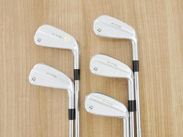 Iron set : Taylormade : **ของใหม่ ยังไม่แกะพลาสติก** ชุดเหล็ก Taylormade P770 Forged (รุ่นล่าสุด ออกปี 2024 นุ่ม แน่น) มีเหล็ก 6-Pw (5 ชิ้น) ก้านเหล็ก Dynamic Gold 115 MID S200
