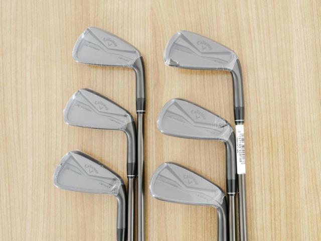 Iron set : Callaway : **ของใหม่ ยังไม่แกะพลาสติก** ชุดเหล็ก Callaway X Forged Star Black Limited (ออกปี 2024 หายากมากๆ) มีเหล็ก 5-Pw (6 ชิ้น) ก้านเหล็ก NS Pro 950 NEO Black Flex S