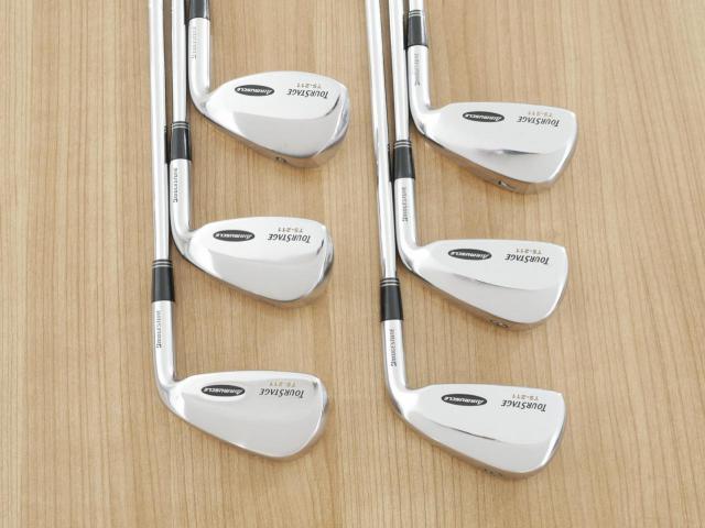 Iron set : Tourstage : ชุดเหล็ก Tourstage TS-211 Airmuscle มีเหล็ก 5-Pw (6 ชิ้น) ก้านเหล็ก NS Pro 950 Flex S