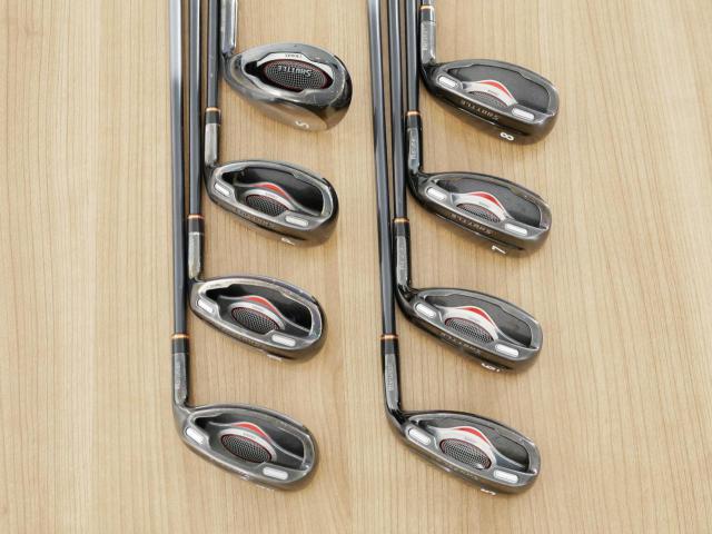 Iron set : Maruman : ชุดเหล็กกระเทย Maruman Shuttle i3000x (ตีง่ายสุดๆ) มีเหล็ก 5-10,Pw,Sw (8 ชิ้น) ก้านกราไฟต์ Flex R