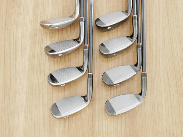 Iron set : Maruman : ชุดเหล็กกระเทย Maruman Shuttle i3000x (ตีง่ายสุดๆ) มีเหล็ก 5-10,Pw,Sw (8 ชิ้น) ก้านกราไฟต์ Flex R