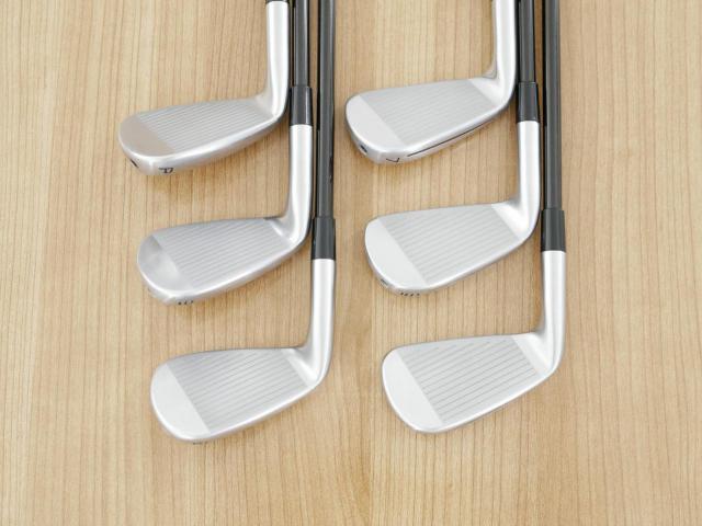 Iron set : Taylormade : ชุดเหล็ก Taylormade P770 Forged (รุ่นล่าสุด ออกปี 2024 นุ่ม แน่น) มีเหล็ก 5-Pw (6 ชิ้น) ก้านกราไฟต์ Graphite Design RAUNE i105 Flex S