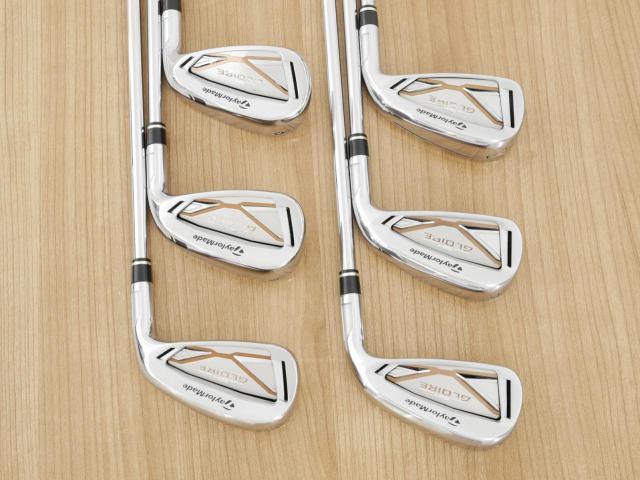 Iron set : Taylormade : ชุดเหล็ก Taylormade SIM GLOIRE (รุ่นปี 2021 รุ่นท๊อปสุด Japan Spec) มีเหล็ก 5-Pw (6 ชิ้น) ก้านเหล็ก NS Pro 790 Flex S
