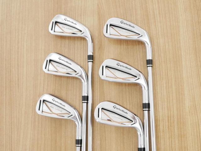 Iron set : Taylormade : ชุดเหล็ก Taylormade SIM GLOIRE (รุ่นปี 2021 รุ่นท๊อปสุด Japan Spec) มีเหล็ก 5-Pw (6 ชิ้น) ก้านเหล็ก NS Pro 790 Flex S