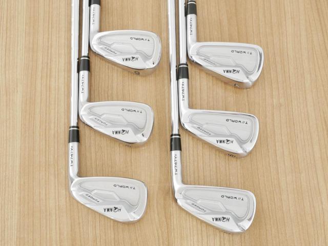 Iron set : Honma : ชุดเหล็ก Honma Tour World TW747Vx Forged (ปี 2019) มีเหล็ก 5-10 (6 ชิ้น) ก้านเหล็ก NS Pro Modus Flex S