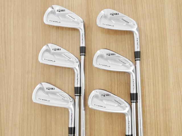 Iron set : Honma : ชุดเหล็ก Honma Tour World TW747Vx Forged (ปี 2019) มีเหล็ก 5-10 (6 ชิ้น) ก้านเหล็ก NS Pro Modus Flex S