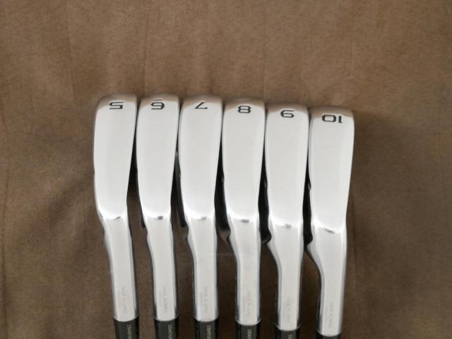 Iron set : Honma : ชุดเหล็ก Honma Tour World TW747Vx Forged (ปี 2019) มีเหล็ก 5-10 (6 ชิ้น) ก้านเหล็ก NS Pro Modus Flex S