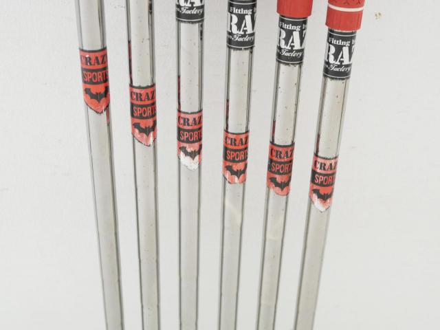 Iron set : Epon : ชุดเหล็ก EPON AF-302 Forged มีเหล็ก 5-Pw (6 ชิ้น) ก้านเหล็ก Crazy Sports Flex S