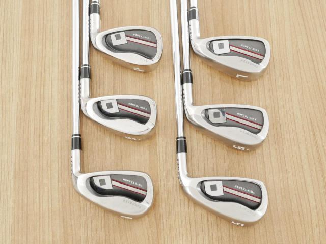 Iron set : Daiwa : ชุดเหล็ก Daiwa OnOff AKA (ปี 2017 หน้าเด้ง Maraging ยืดยุบได้ ตีง่าย นุ่ม ไกลมากๆ) มีเหล็ก 5-Pw (6 ชิ้น) ก้านเหล็ก NS Pro 950 Flex S