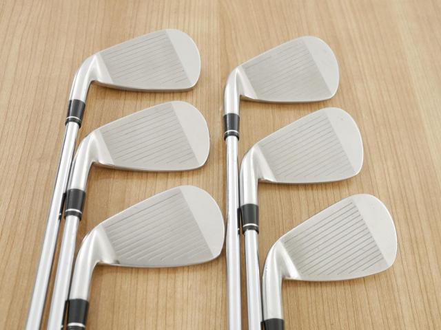Iron set : Daiwa : ชุดเหล็ก Daiwa OnOff AKA (ปี 2017 หน้าเด้ง Maraging ยืดยุบได้ ตีง่าย นุ่ม ไกลมากๆ) มีเหล็ก 5-Pw (6 ชิ้น) ก้านเหล็ก NS Pro 950 Flex S