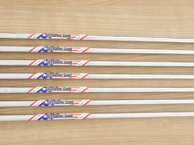 Iron set : Miura : ชุดเหล็ก Miura CB-1007 (Forged) มีเหล็ก 4-Pw (7 ชิ้น) ก้านเหล็ก Dynamic Gold Tour Issue X100