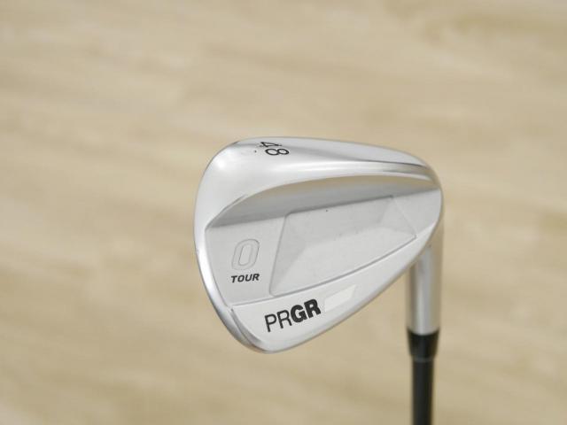 Wedge : Other : Wedge PRGR 0 TOUR Forged (ปี 2023) Loft 48 ก้านกราไฟต์ KBS PGI 80 Flex S