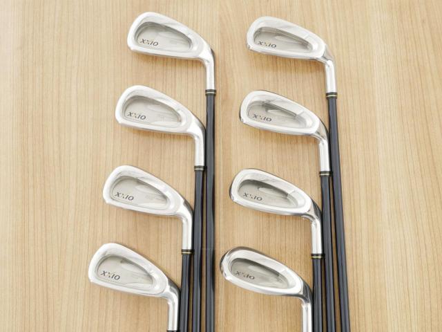 Iron set : XXIO : ชุดเหล็ก XXIO Impact Power Body (ใบใหญ่ ตีง่าย) มีเหล็ก 4-Pw,Sw (8 ชิ้น) ก้านกราไฟต์ MP-200 Flex R