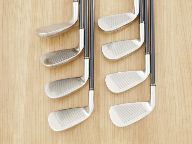 Iron set : XXIO : ชุดเหล็ก XXIO Impact Power Body (ใบใหญ่ ตีง่าย) มีเหล็ก 4-Pw,Sw (8 ชิ้น) ก้านกราไฟต์ MP-200 Flex R